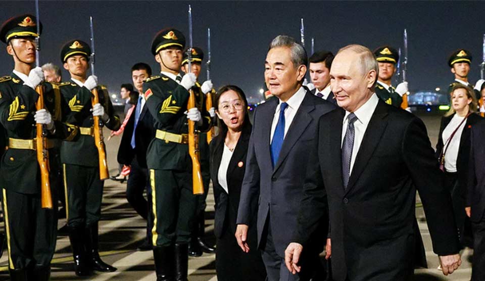 Vladimer Putin Çinə gedib