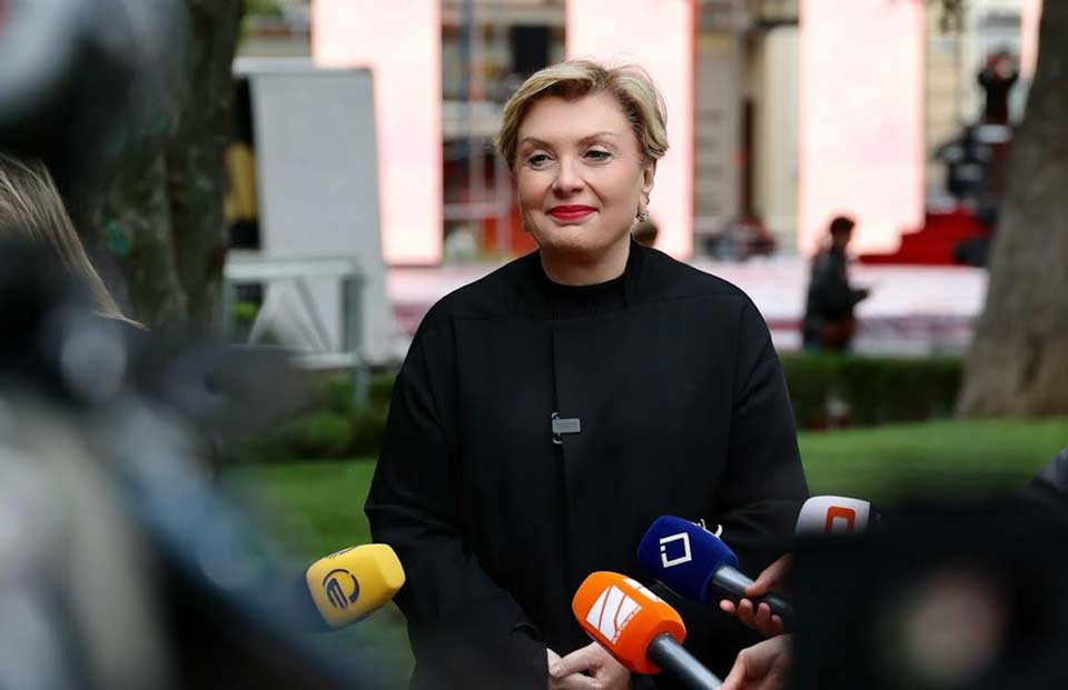 Tinatin Ruxadze Orbeliani meydanı və Aleksandre bağı ətrafındakı ərazidə Müstəqillik Gününə həsr olunmuş tədbirlərə hazırlıq işləri ilə tanış olub