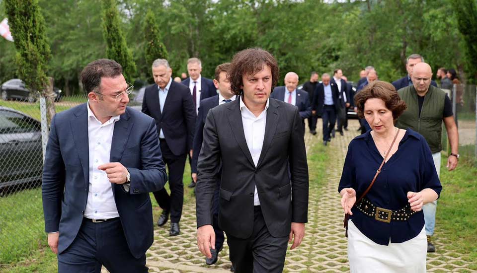 Prime Minister visits Dairy Plant in Senaki