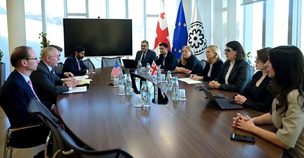 NBG head meets U.S. State Department delegation
