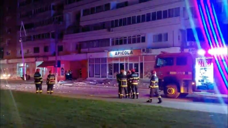 Российский беспилотник врезался в 10-этажное здание в румынском приграничном городе Галац, в результате чего пострадали два человека