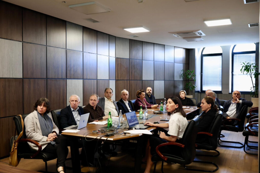 Meeting of Leville Georgian Estate governing council held at Ministry of Culture