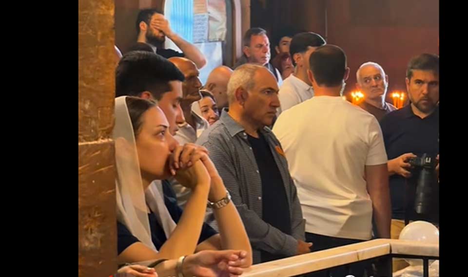 Նիկոլ Փաշինյանը ներկա է գտնվել Կոնդի Սուրբ Հովհաննես եկեղեցում մատուցված Սուրբ Պատարագին