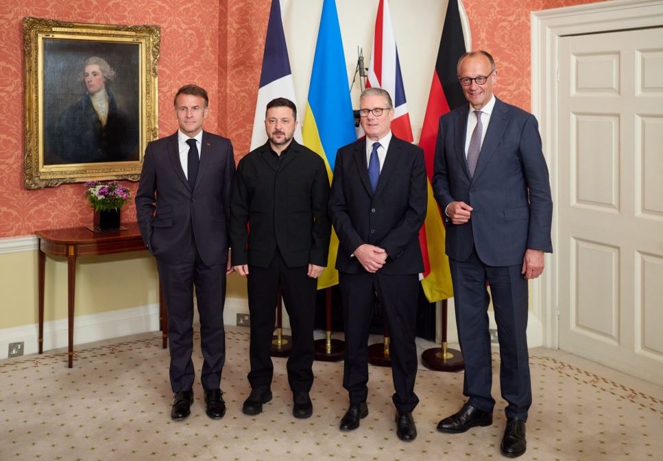 Украинеи, Британиа Дуи, Франциеи, Германтәылеи рлидерцәа Украина аҭынчра иаша ашьақәыргыларазы 5 ҭагылазаашьак ҳәаақәырҵеит