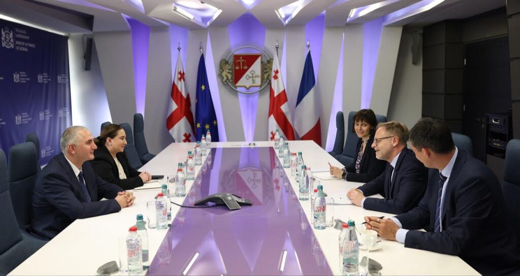 Finance Minister meets French Ambassador