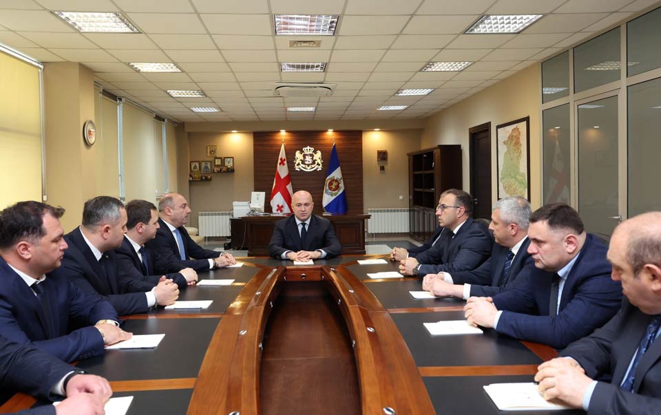 Interior Minister introduces new chief to Shida Kartli Police Department
