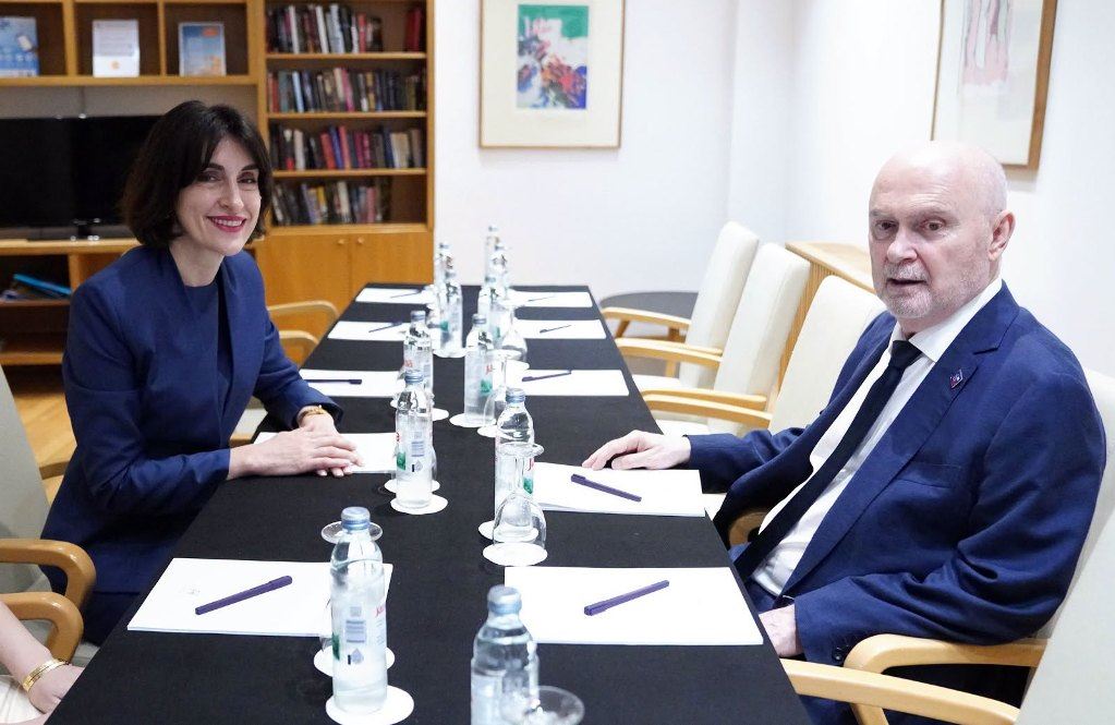 FM Botchorishvili meets OSCE Secretary General at Dubrovnik Forum