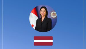 Латвийы Гуырдзыстоны уæлвæткон æмæ æххæстбарджын минæварæй Ана Абуладзе снысан ис