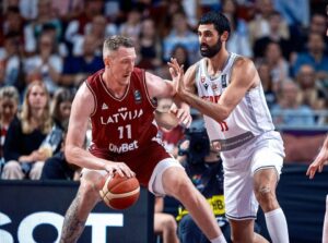 Баскетбол | Сборная Грузии победила Латвию в контрольном матче #1TVSPORT