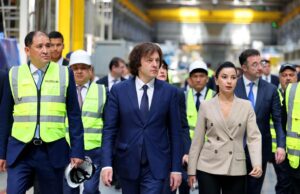 PM Kobakhidze visits Kazakhstan’s locomotive manufacturing plant and Astana international financial centre