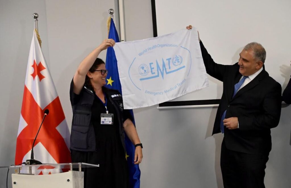 Georgia’s Emergency Medical Team achieves prestigious WHO international classification