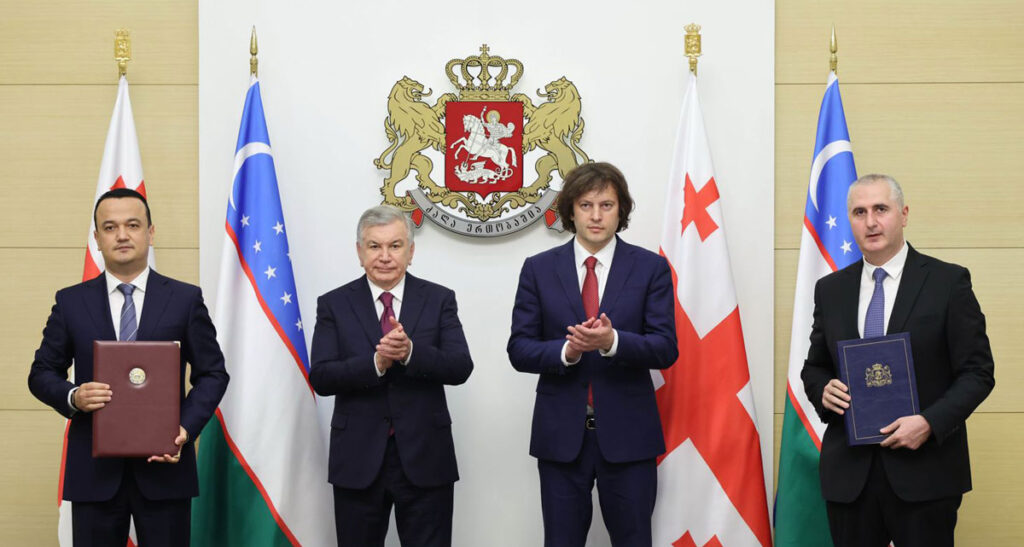 Georgian Finance Minister, Uzbekistan’s Minister of Investments, Industry and Trade, sign agreements on cooperation in customs, financial sectors