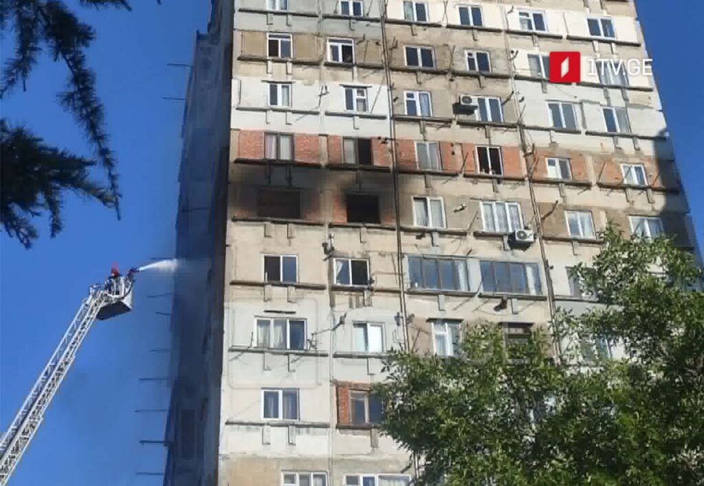 One killed in apartment fire in Tbilisi’s Vazisubani district