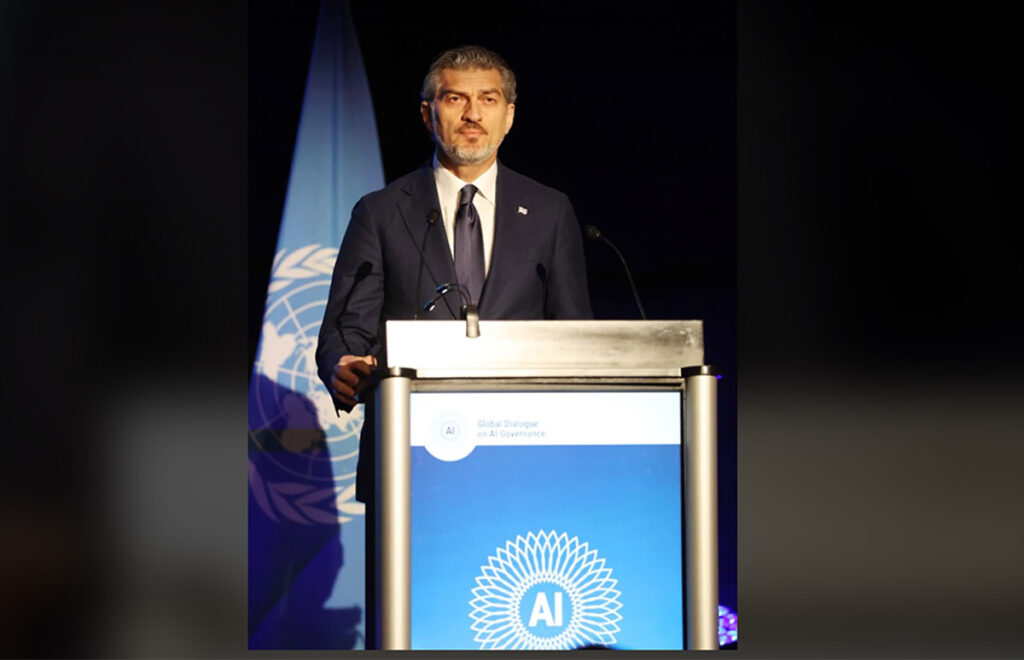 Mixeil Kavelashvili Cenevrədə “Süni intellektin idarə olunması üzrə” BMT-nin inaugurasiya Qlobal Dialoqunda çıxış edib