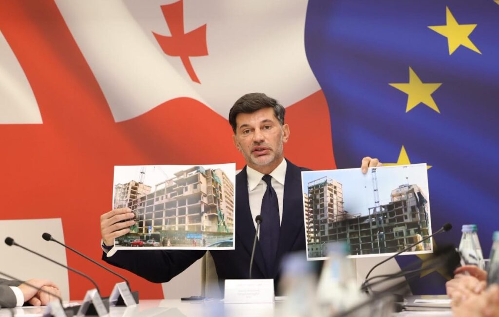Tbilisi Mayor: Excavation pit collapse on Marijani Street occurred at site for Center Point victims; victims themselves chose contractor