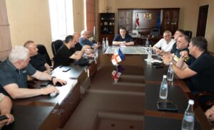 Emergency headquarters reviews disaster response efforts in Telavi