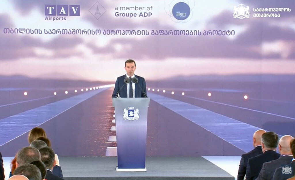 Franck Mereyde: Tbilisi Airport expansion is honour; Georgia leads our growth across 27 nations
