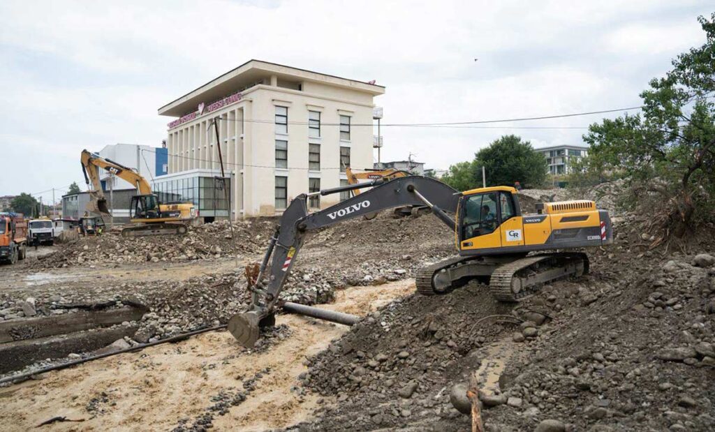 Disaster recovery efforts continue in Telavi