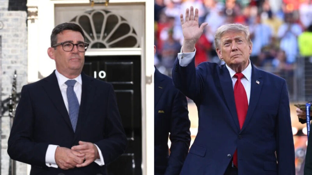 Dauninq-strit – Endi Börnham vəzifəyə başladıqdan qısa müddət sonra Donald Trampla danışıb, o, müdafiə və təhlükəsizliyə sadiqliyini vurğulayıb