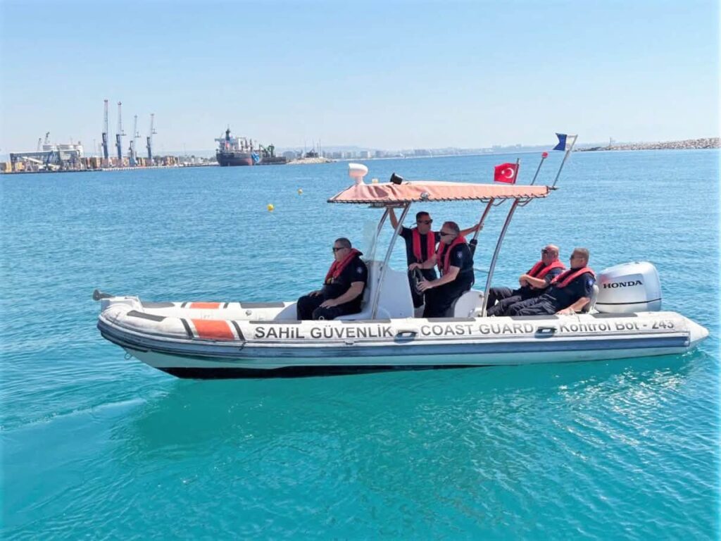 Sahil Mühafizəsi Departamentinin nümayəndələri Antalyada keçirilən təlim kurslarında iştirak ediblər