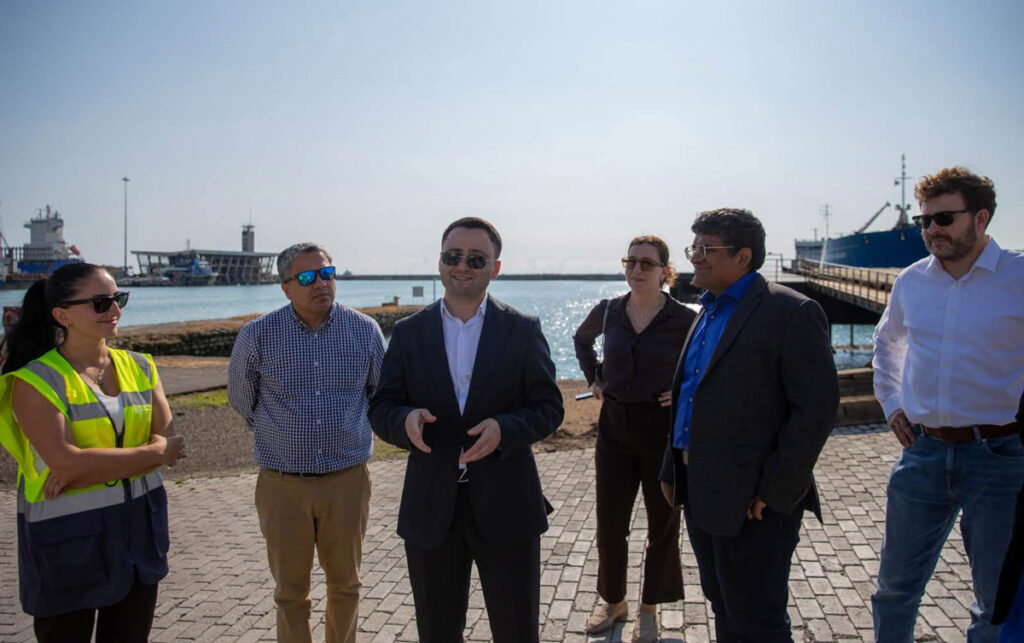 Georgia’s Maritime Transport Agency hosts WB and ADB delegation at Poti Port