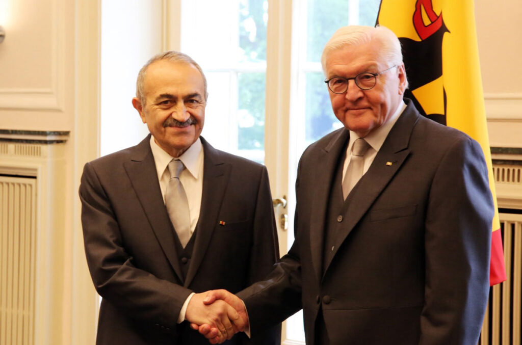Georgia’s Ambassador Alexander Kartozia presents credentials to German President