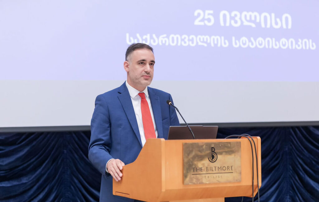 Vaxtanq Tsintsadze – Gürcüstanın Milli Statistika Xidməti və ölkənin statistika sistemi beynəlxalq standartlara uyğunluğu, məlumatların keyfiyyəti və institusional inkişaf səviyyəsinə görə qabaqcıl mövqelərdədir