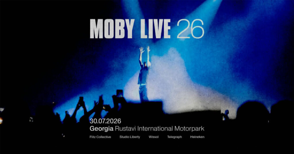 Moby to perform live in Georgia on July 30