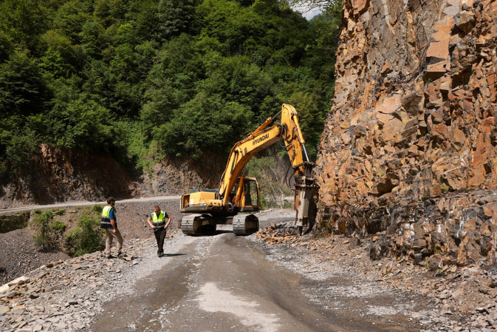 Roads Department: Major upgrades to Tusheti access route well underway
