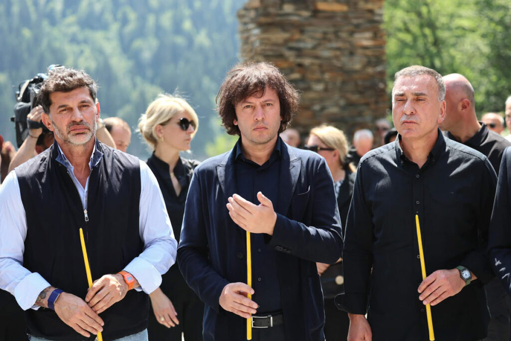Georgian PM pays tribute to Shovi disaster victims