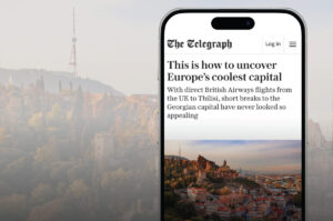 Բրիտանական «The Telegraph» թերթը հրապարակել է Վրաստանի զբոսաշրջային ներուժի մասին հոդվածներ