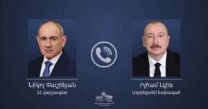 Նիկոլ Փաշինյանը և Իլհամ Ալիևը խոսել են «Թրամփի երթուղու» մասին և քննարկել երկու երկրների միջև առևտրատնտեսական կապերի զարգացումը
