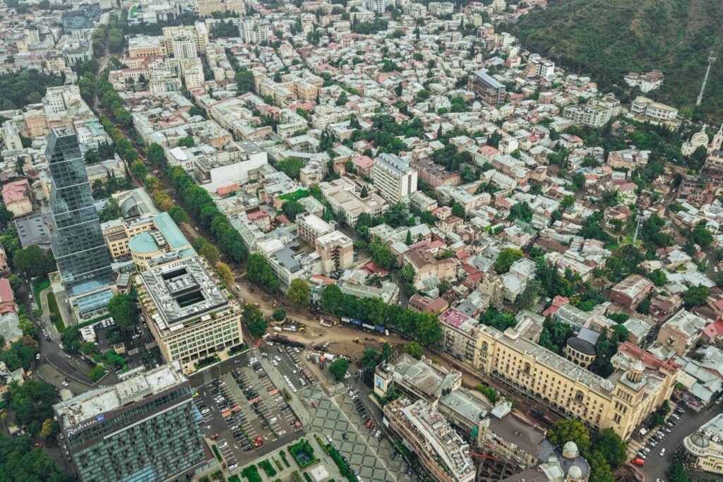 Tbilisi City Hall: Complete overhaul of underground utilities underway on Rustaveli Avenue alongside new drainage system