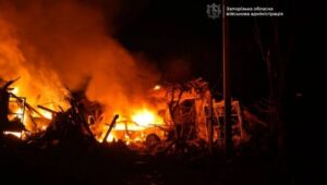 В результате российских ударов по Запорожью погибли шесть человек,19 получили ранения