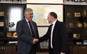 Nikoloz Samkharadze meets Austrian Ambassador