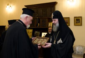 Шио III принял представителя Вселенской патриархии, митрополита Халкидонского Эммануила