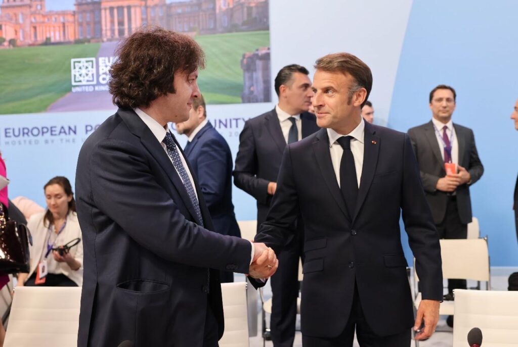 French President Invites Georgian Prime Minister to First International Space Summit