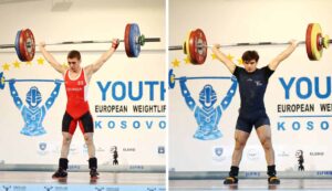 Giorgi Kinkladze wins three gold Medals at U17 European Weightlifting Championships