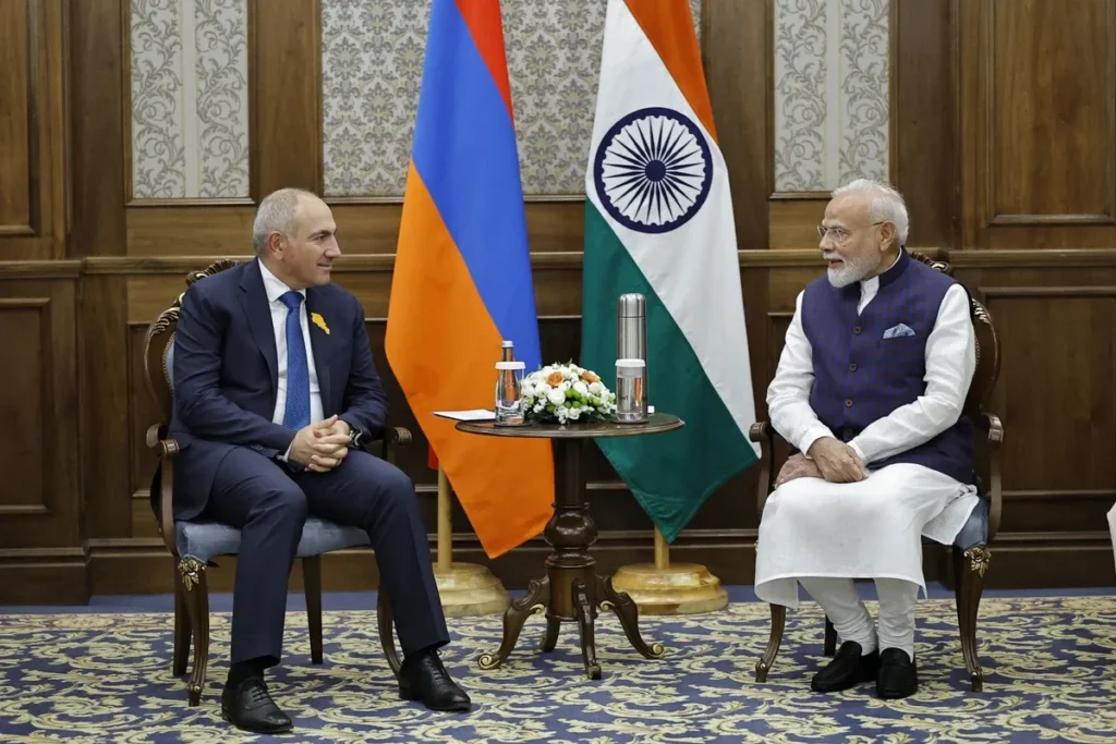 Narendra Modi – Hindistan və Ermənistan arasında əməkdaşlıq müdafiə, informasiya texnologiyaları, kosmos, təhsil, əczaçılıq və digər sahələrdə inkişaf etməyə davam edəcək