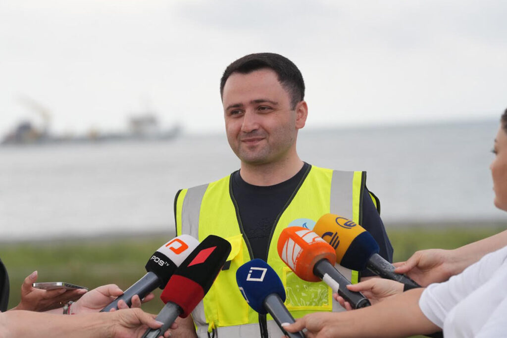 Maritime Transport Agency Head: Anaklia Deep Sea Port enters key milestone as dredging begins on access channel and turning basin