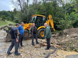 Heavy rains cause problems in several villages of Kharagauli Municipality
