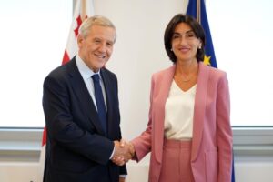 Мака Бочоришвили встретилась с основателем и президентом Делфийского экономического форума