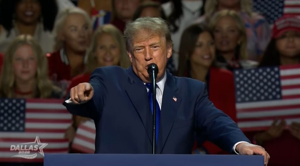 Дональд Трамп – Голосуйте за республиканцев, если не будете голосовать, попадёте в ад