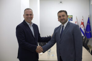 CEC Chairman and Secretary meet newly appointed Adjara Supreme Election Commission Chair and regional leadership