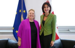 FM Botchorishvili holds farewell meeting with outgoing Greek Ambassador