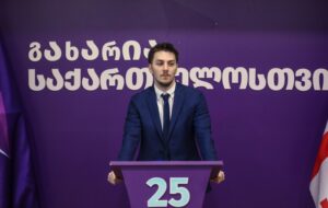 Gakharia for Georgia’s Chanturia: Repressive lawsuits will never halt our political activities