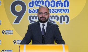 Lelo-Strong Georgia’s Gegelia lambasts PM for not defending Georgian people’s interests on any international platform