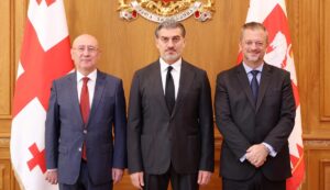 Михаил Кавелашвили встретился с президентом Международного паралимпийского комитета Эндрю Парсонсом и президентом Международной федерации спорта слепых Ильгаром Рахимовым