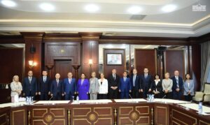 Парламентская делегация Грузии провела встречи в Милли Меджлисе Азербайджана