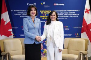 Georgian, Canadian Foreign Ministers discuss bilateral relations